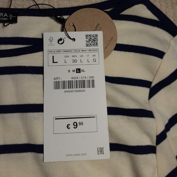 NWT Zara long sleeve - Picture 4 of 6